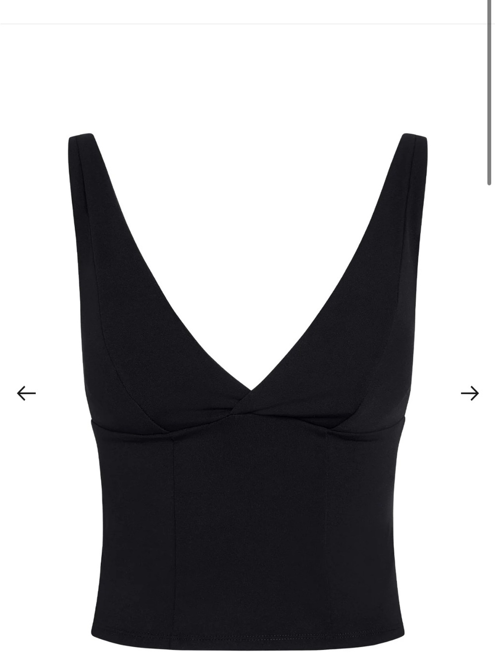 NWOT Monday Body Glacier Tank in Black